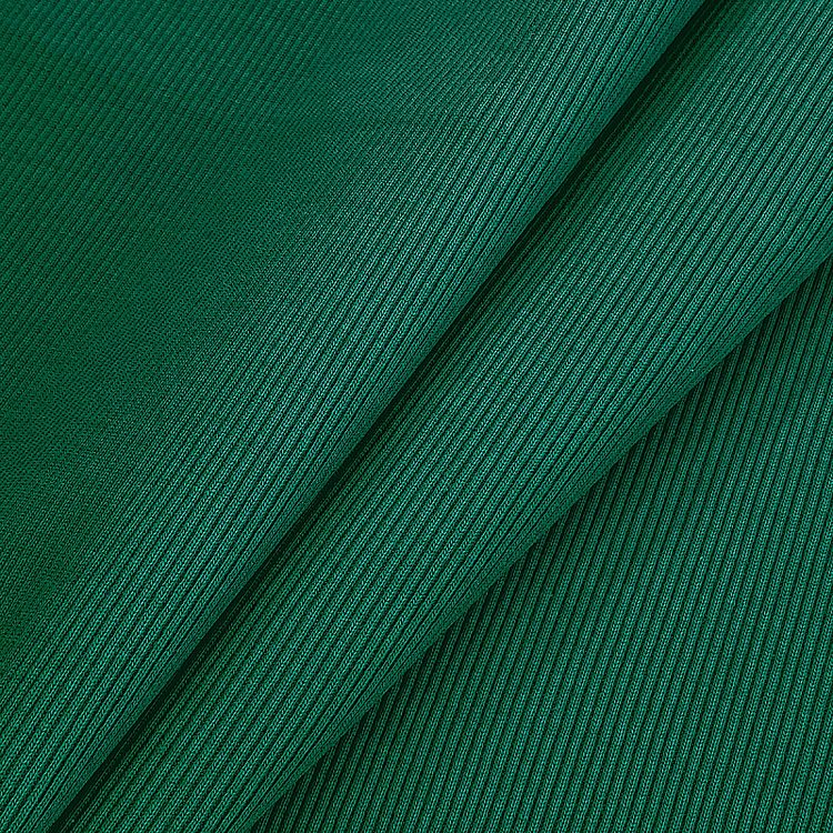 Ткань трикотаж Кашкорсе с лайкрой, 3 м x 120 см, 400 г/м², цвет: изумруд, TBY — картинка 2