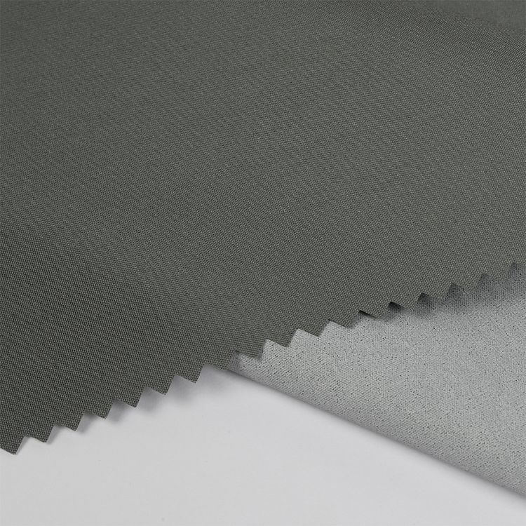 Ткань курточная Дюспо 240T, с пропиткой, PU MILKY, 1 м х 150 см, 80 г/м², цвет: серый, TBY — картинка 2