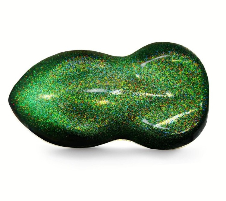 Пигмент Глиттер Holographic Green, 10 г — картинка 2