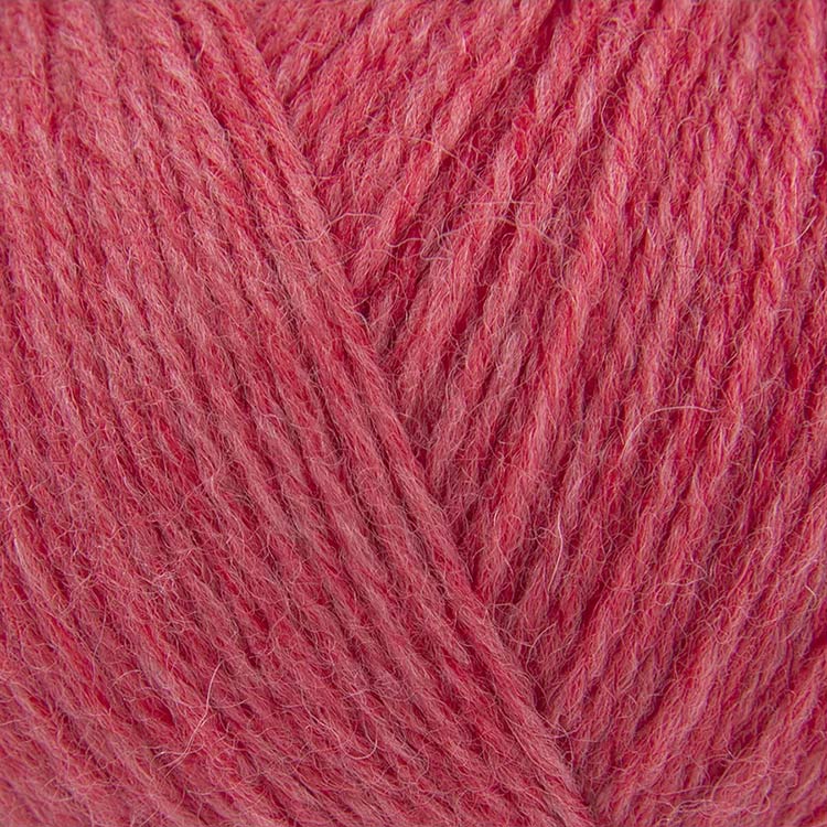 Пряжа из Троицка Шотландский твид (1398), коралловый меланж, 5 шт. по 100 г — картинка 2