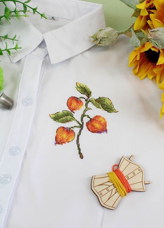 Набор для вышивания «Физалис» — картинка 4