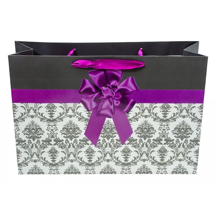 Подарочный пакет «Фиолетовая лента» — картинка 2
