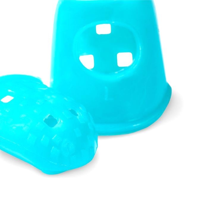 Грейфер для игл, силиконовый, ярко-розовый, 2 шт., PRYM — картинка 3