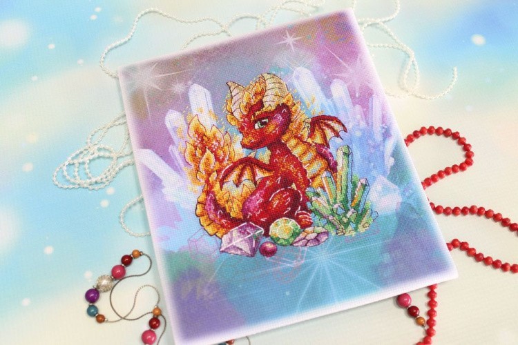 Набор для вышивания «Огненный страж» — картинка 3