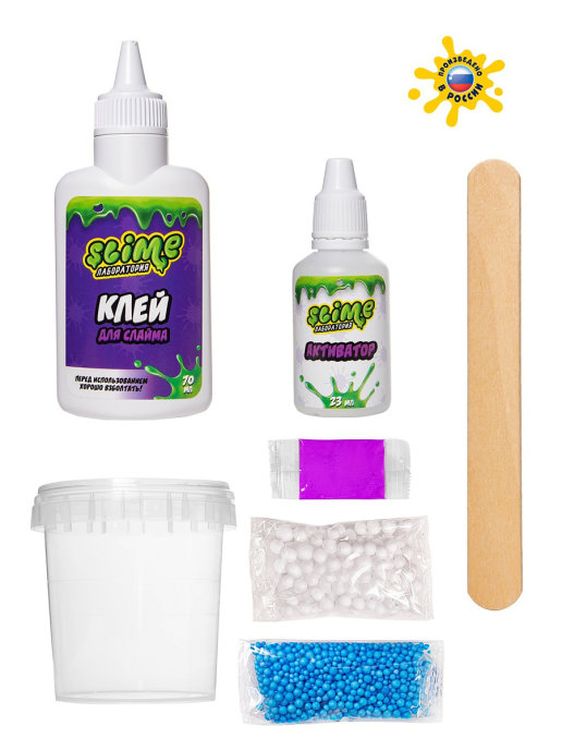 Малый набор Slime Лаборатория Crunch, 100 г — картинка 3