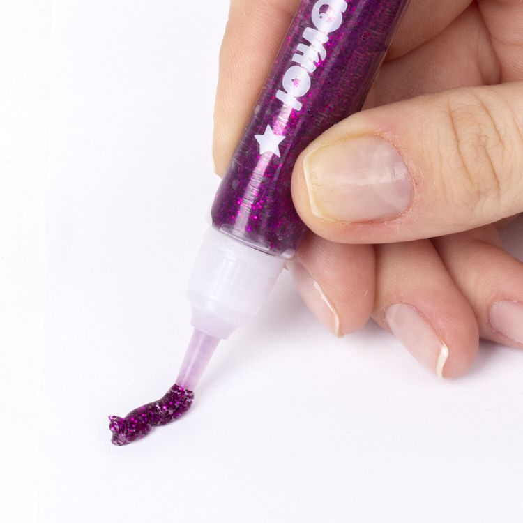 Гель с блестками, 6 цветов (4 цв - 10,5 мл и золото/серебро - 20 мл), Юнландия — картинка 6