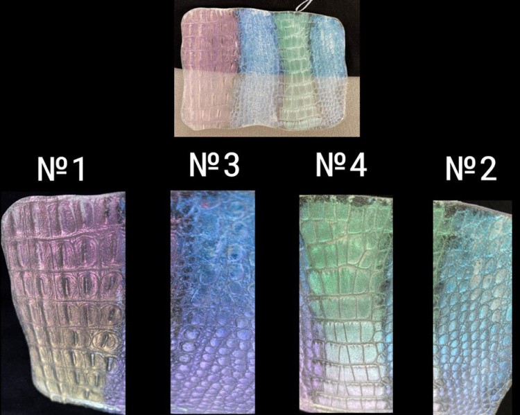 №4 Сhameleon pigment Хамелеон (цвет зеленый) 10 г, Art Blong — картинка 3