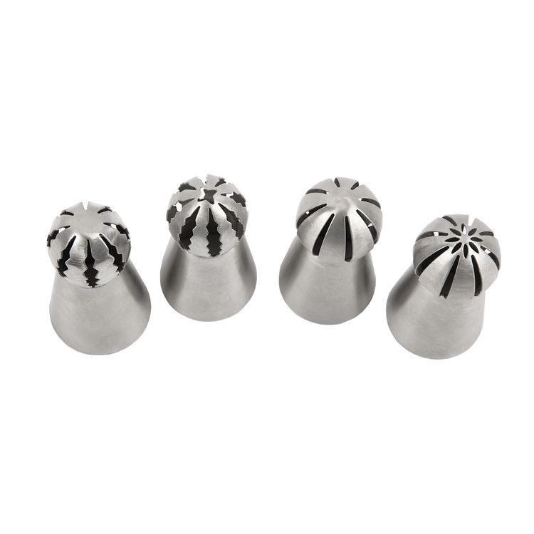 Набор кондитерских насадок «Сфера», металл, 6 см, 4 шт., S-CHIEF — картинка 2