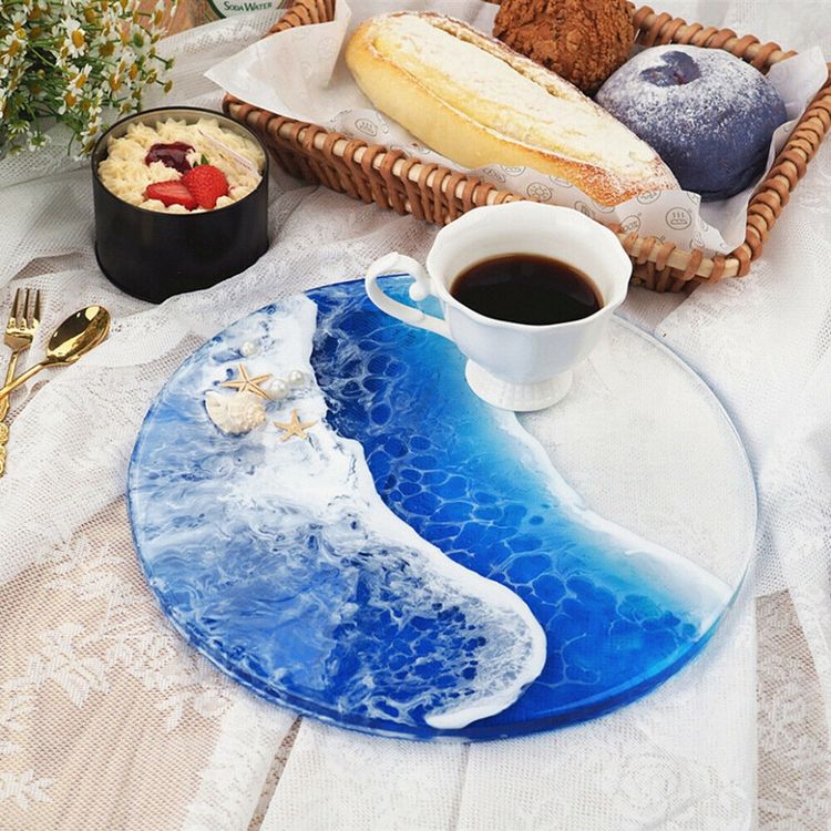 Силиконовый молд Epoxy Master круг, d 30 см — картинка 5