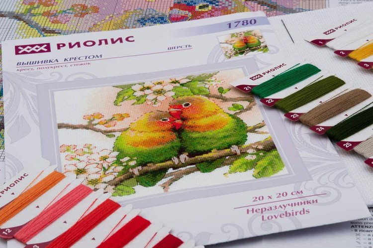 Набор для вышивания «Неразлучники» — картинка 5