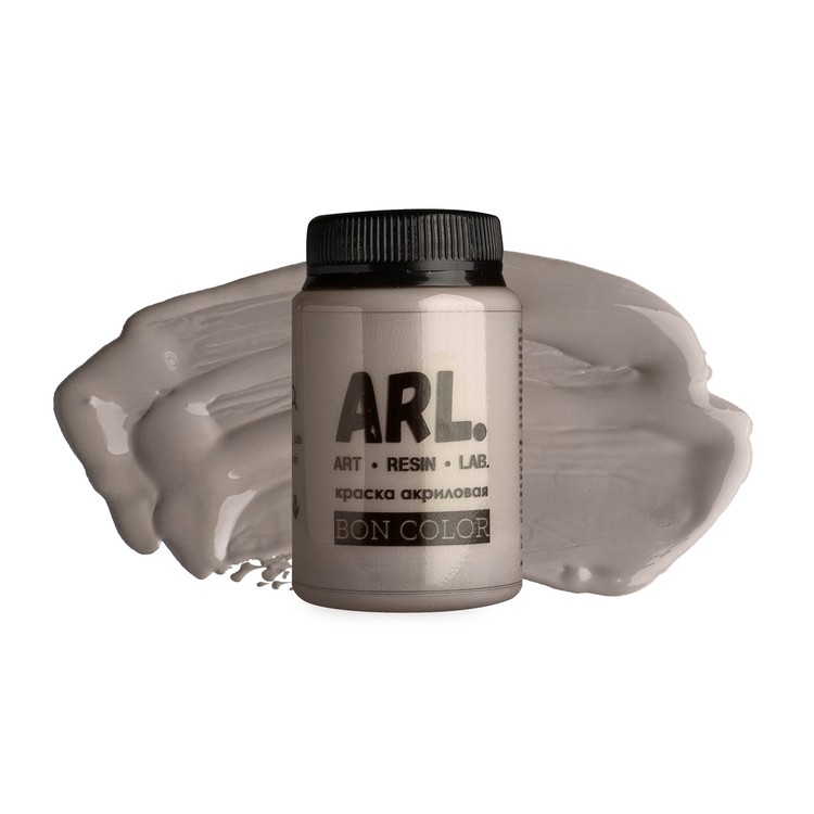 Краска акриловая ARL BON COLOR Дымчатый 100 мл, Art Resin LAB