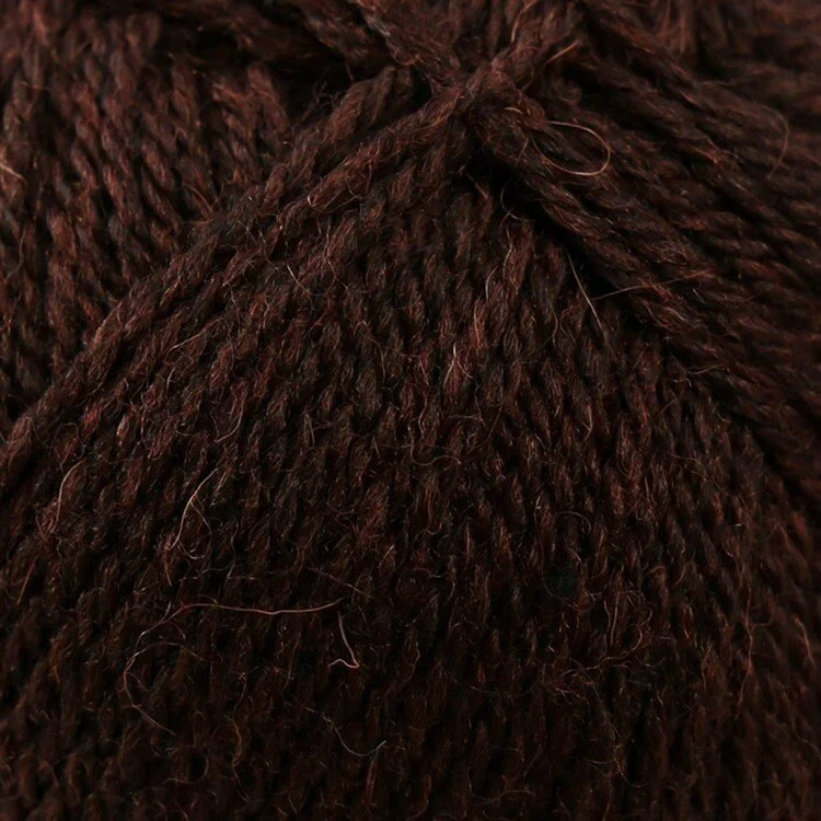 Пряжа Камтекс Шелкопряд (063), шоколад, 5 шт. по 100 г — картинка 3