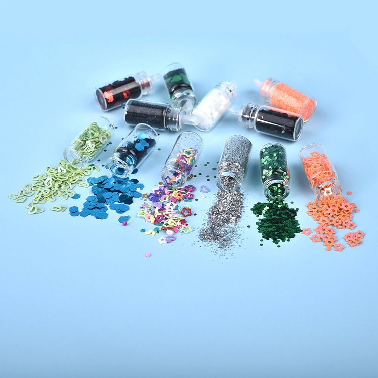 Набор глиттеров, 48 цветов — картинка 3