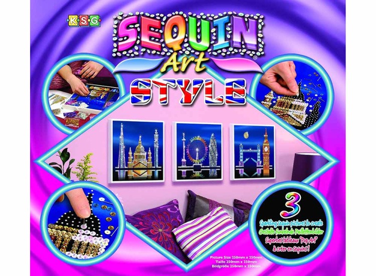 Мозаика из пайеток «Лондон» — картинка 2