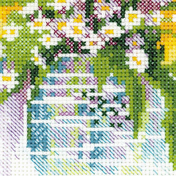 Набор для вышивания «Акварельные подсолнухи» — картинка 5