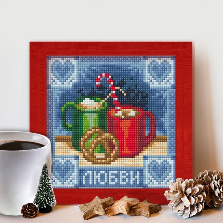 Алмазная вышивка «Пожелание любви» — картинка 2