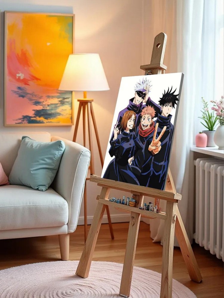 Картина по номерам «Аниме манга Магическая битва 40x50» — картинка 10