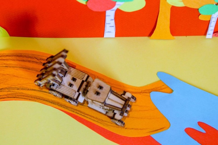 Конструктор из дерева «Катюша», UNIWOOD — картинка 4