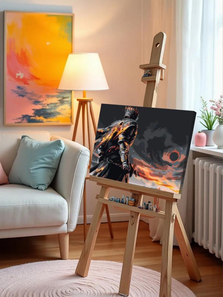 Картина по номерам «Dark Souls Дарк Соулс: Душа пепла» — картинка 10