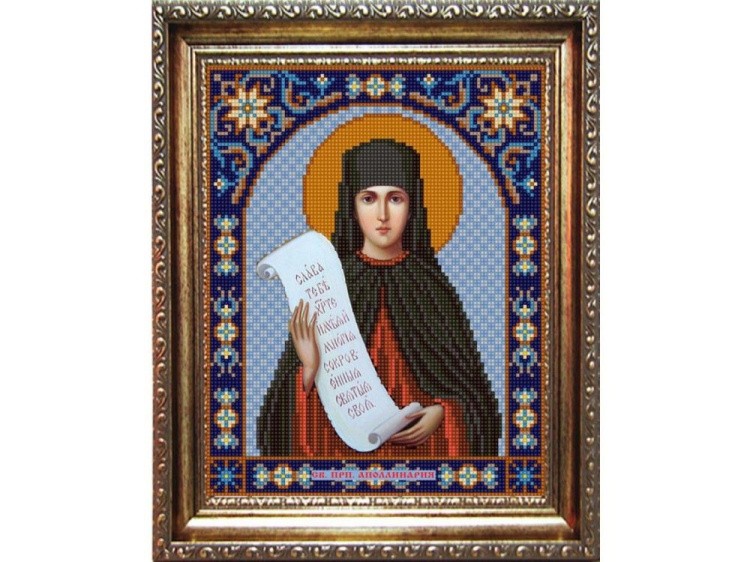 Рисунок на ткани «Св.Полина»
