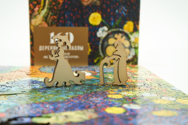 Деревянные пазлы DAVICI «Воспоминание о саде в Эттене» Винсента Ван Гога — картинка 6