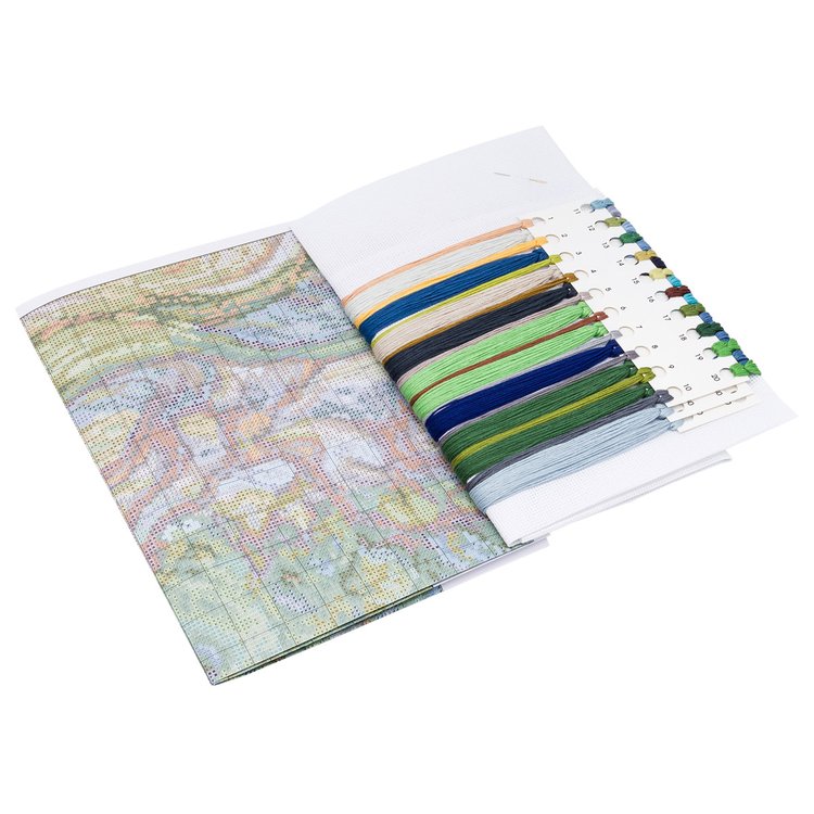 Набор для вышивания «Оливковые деревья» — картинка 2