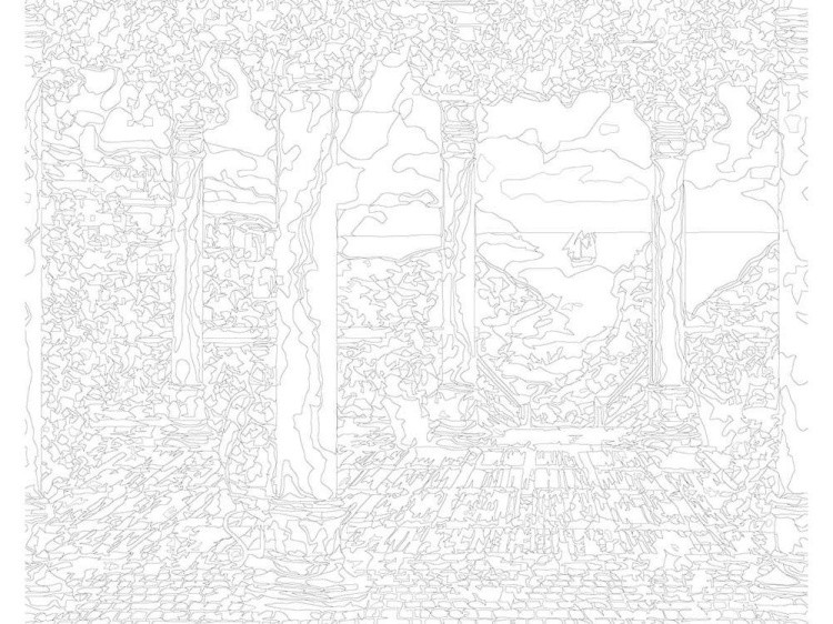 Картина по номерам «Греческий остров» — картинка 3