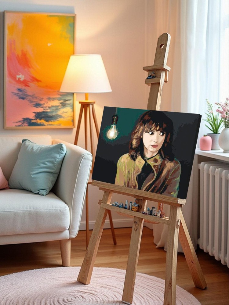 Картина по номерам «Очень странные дела: Джойс Байерс - Вайнона Райдер» — картинка 10