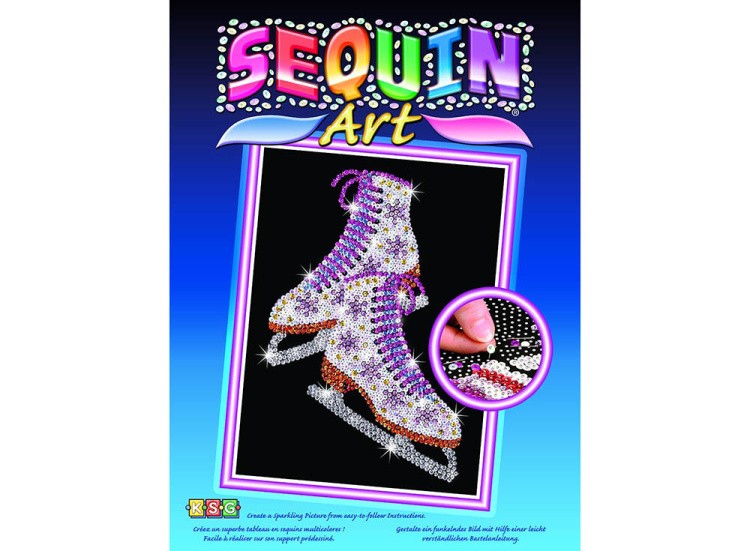 Мозаика из пайеток «Фигурные коньки» — картинка 2