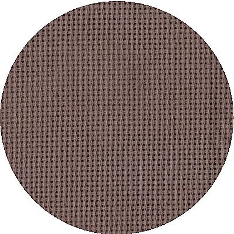 Канва крупная (10х44кл), 40x50 см, цвет: коричневый, TBY