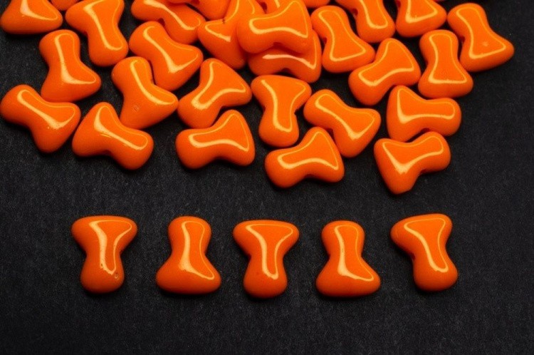 Бусины Preciosa (Чехия) TEE 111-01364-00, 10 г, цвет: 93120 оранжевый — картинка 2