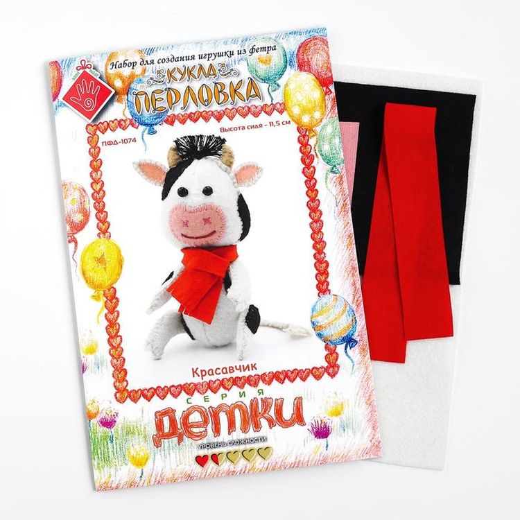 Набор для шитья «Бычок Красавчик» — картинка 3