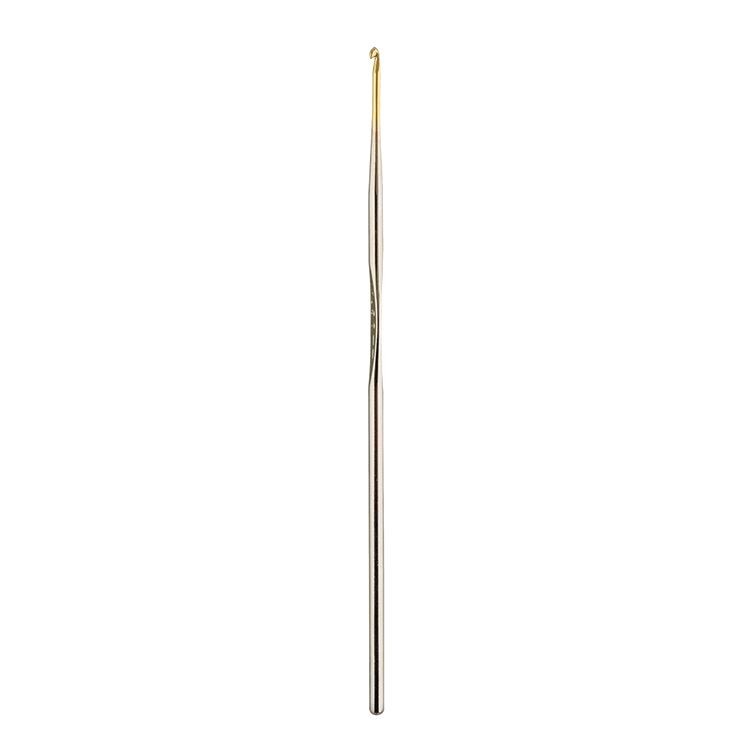 Крючок для вязания, металл, 1,3 мм, 12 см, Gamma