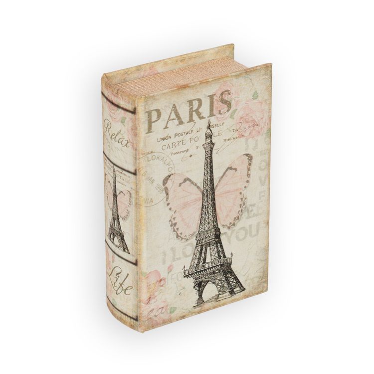 Шкатулка-книга «Люблю тебя, Париж»