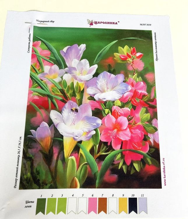 Набор для вышивания «Нектаровый сбор» — картинка 7