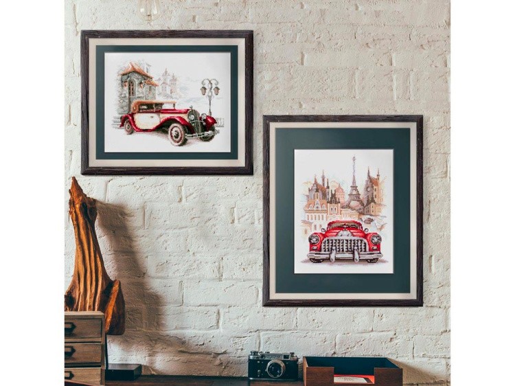 Набор для вышивания «Ретро-автомобиль. Бьюик» — картинка 6