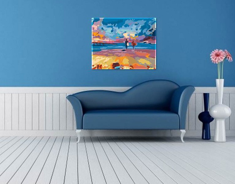 Картина по номерам «Смешались жизни» — картинка 2