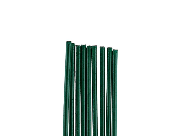 Проволока флористическая лакированная IGW-0.3 цвет: №01 зеленый d 0.3 мм, 30 шт., Blumentag