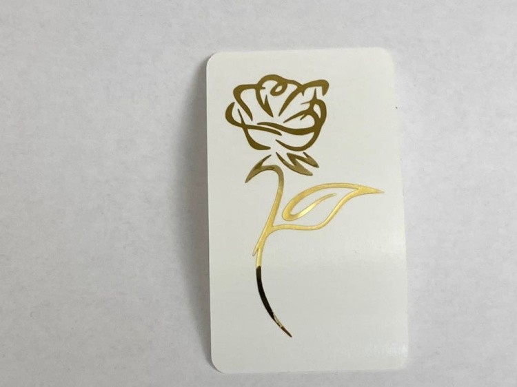 №35 Наклейка (золотые ) Sticker, Art Blong — картинка 2