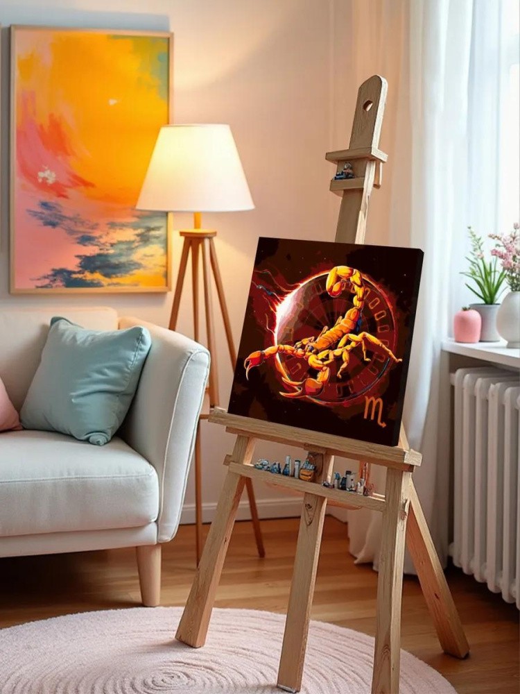 Картина по номерам «Знаки зодиака. Скорпион» — картинка 10