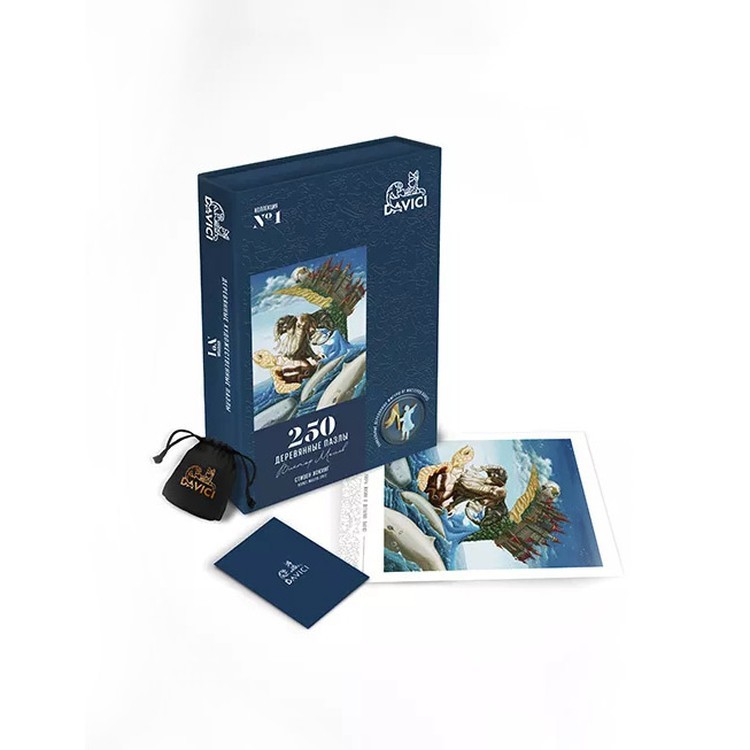 Деревянные пазлы DAVICI «Стивен Хокинг» — картинка 9