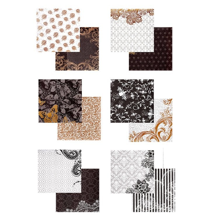Набор бумаги «Золотое барокко» — картинка 5