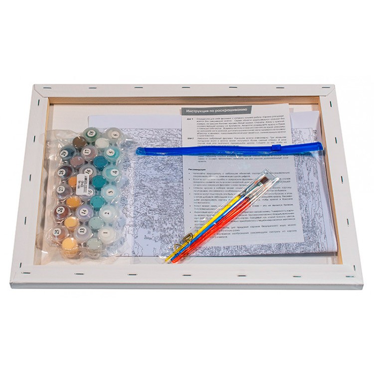 Картина по номерам «Весна» — картинка 3