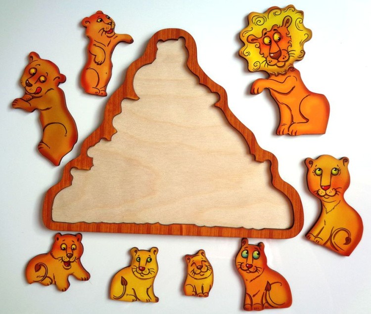 Головоломка «Львы» — картинка 3