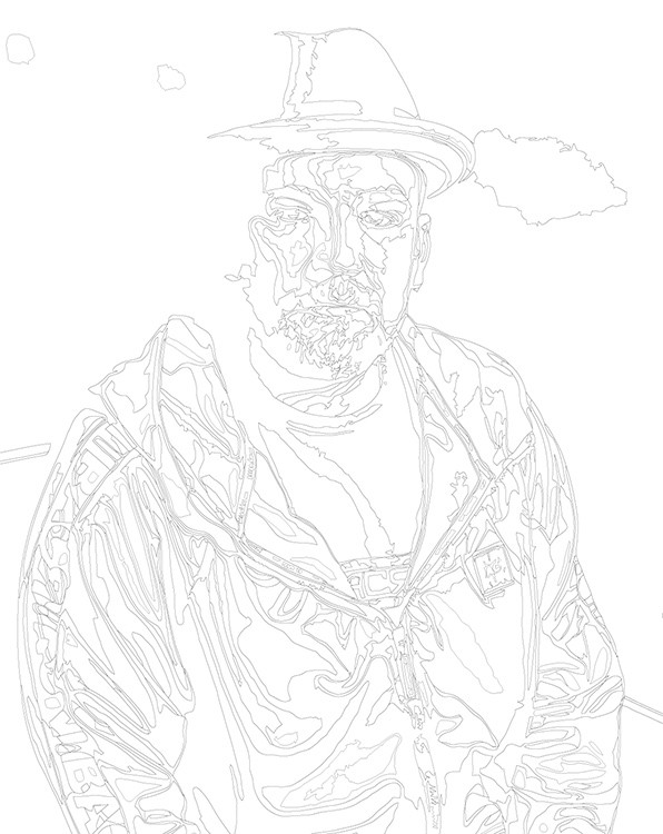 Картина по номерам «Рэпер Баста Василий Вакуленко 14» — картинка 3