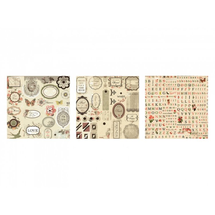 Набор бумаги «Вальс цветов» — картинка 4