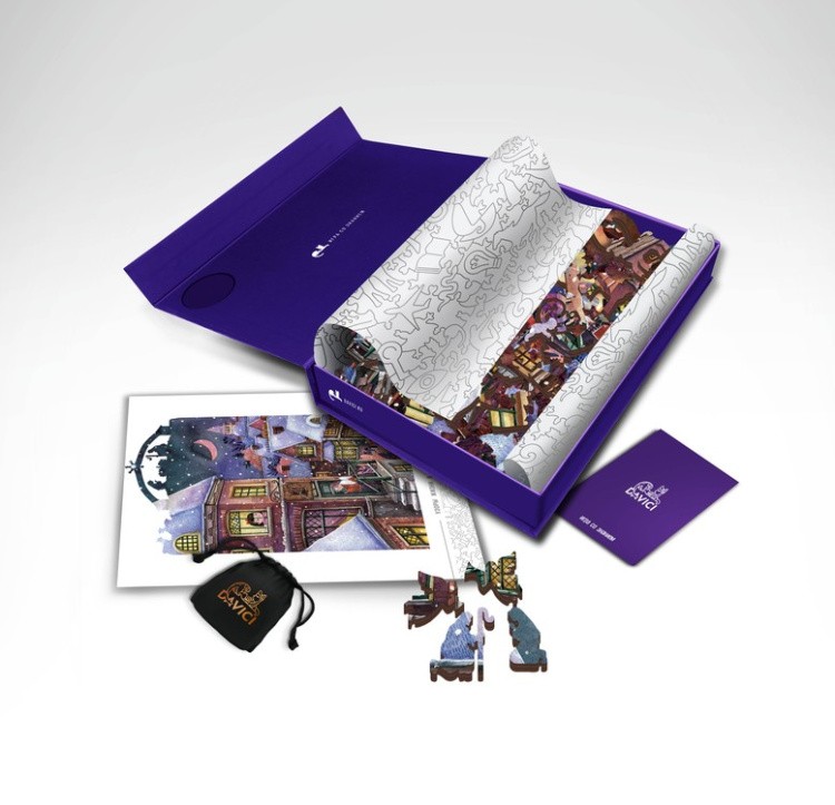 Деревянные пазлы DAVICI «Рождественский ангел» — картинка 9