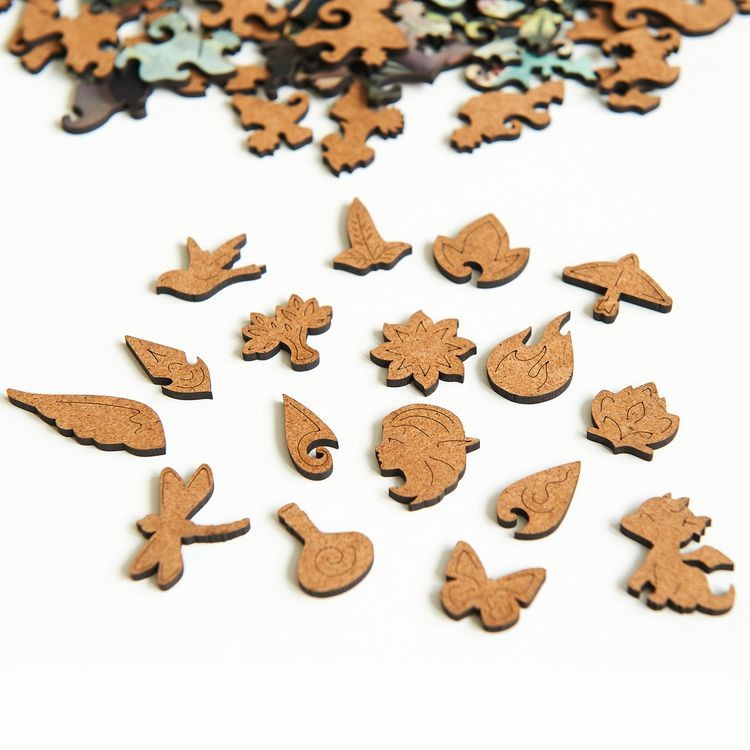 Деревянные фигурные пазлы «Принцесса эльфов» — картинка 2