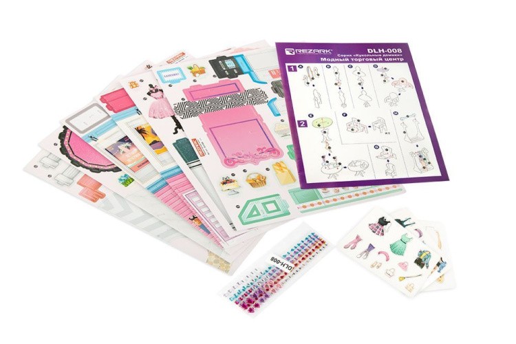 Сборная модель «Модный торговый центр», REZARK — картинка 3