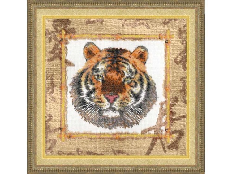 Набор вышивки бисером «Уссурийский тигр» — картинка 2